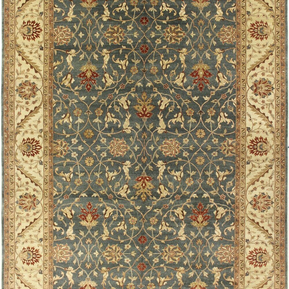 10'2" X 14'1" Rug Genuine Handmade Hand-Knotted Rug Oushak Design Oriental Rug